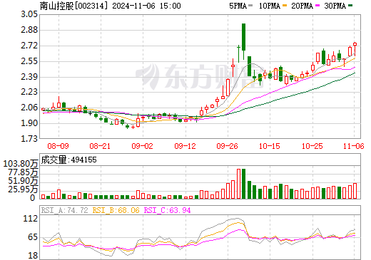 南山控股股票行情深度分析与展望，最新动态及未来趋势